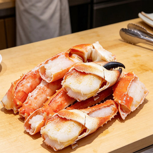Cooked Split King Crab Legs