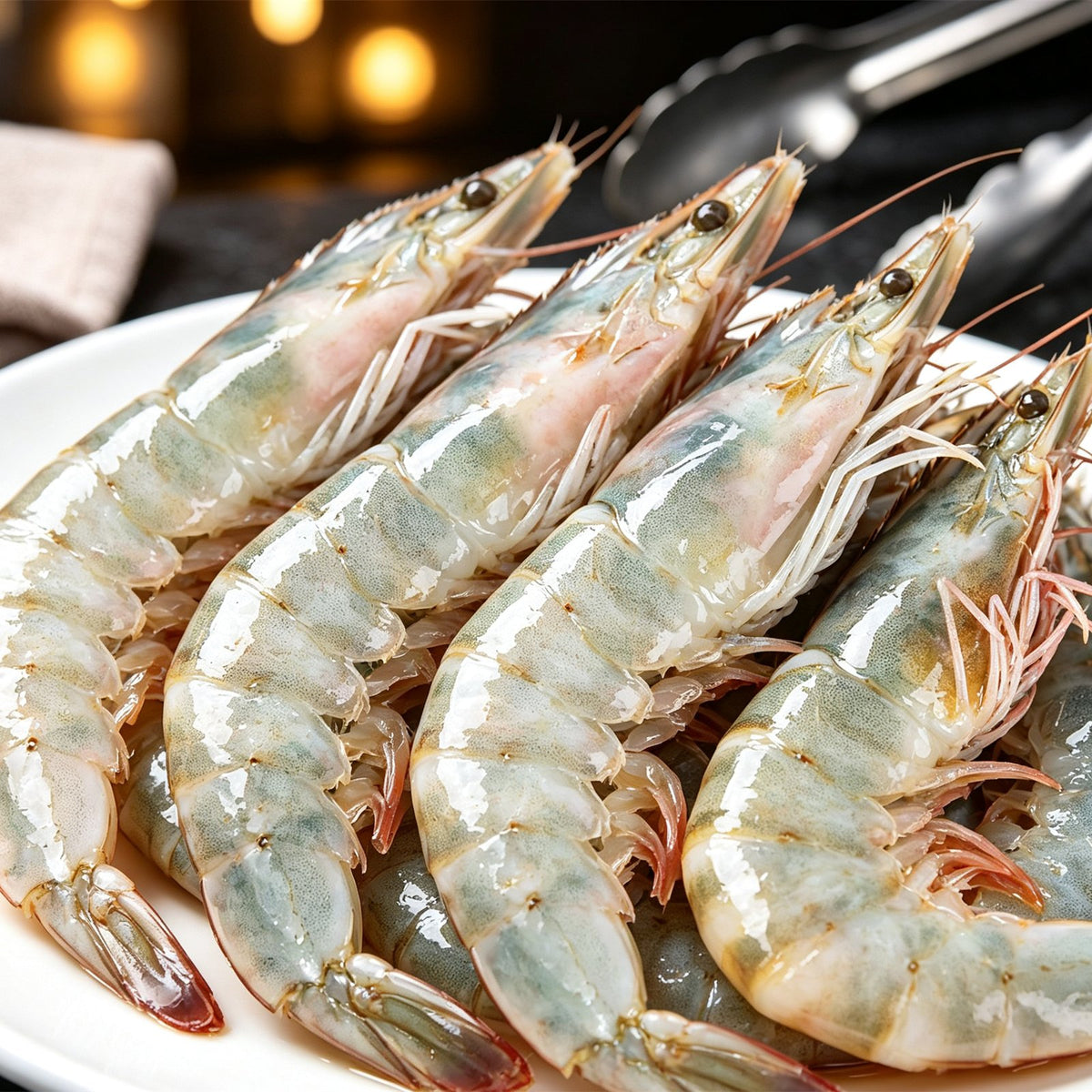 Fresh Large Whole Raw Prawns
